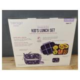 Bentgo Kids Snap & Go Leak-Proof Unicorn Lunch Set - Brand New