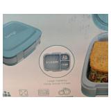 Bentgo Fresh Leak-Proof Lunch Box, Blue - Brand New