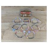8 Taylor Swift Themed and 4 Fashion Jewelry Bracelets - Brand New