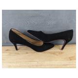 Gloria Vanderbilt Marilyn Black Heels Size 7.5 Women