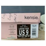 Kensie Ellie Beige Slide Sandals Women