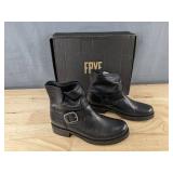 Frye Veronica Bootie Black Leather Ladies Size 7
