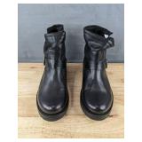 Frye Veronica Bootie Black Leather Ladies Size 7