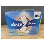 80 Always Infinity FlexFoam Pads Heavy Flow Size 2 Unscented - Brand New