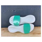 Skechers YOU Ladies Knit Slip On Shoes Size 10 Grey - Brand New