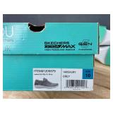 Skechers YOU Ladies Knit Slip On Shoes Size 10 Grey - Brand New