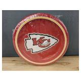 85 NFL Kansas City Chiefs Premium Plates - Brand New
