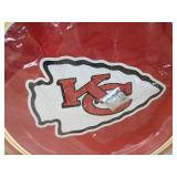 85 NFL Kansas City Chiefs Premium Plates - Brand New