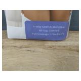 5 Ellen Tracy Essentials Seamless Briefs Size Large - Brand New