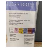 5 Ellen Tracy Essentials Seamless Briefs Size Large - Brand New