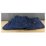3 Pair Dickies Mens Jeans Size 36x32 *Z