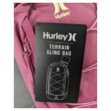 Hurley Terrain Sling Bag Purple $50 Retail - Brand New