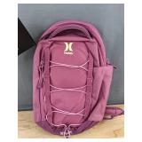 Hurley Terrain Sling Bag Purple $50 Retail - Brand New