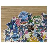 50 Stitch Character Stickers - Brand New