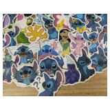 50 Stitch Character Stickers - Brand New