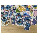 50 Stitch Character Stickers - Brand New