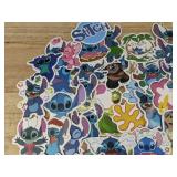 50 Stitch Character Stickers - Brand New