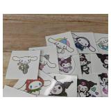 40 Cinnamoroll and Kuromi Temporary Tattoos - Brand New