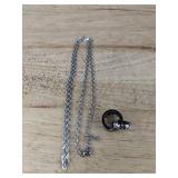 King and Queen Crown Pendant Necklaces - Brand New