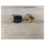 King and Queen Crown Pendant Necklaces - Brand New