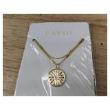 Religious Pendant Necklaces - Miraculous Medal & Pavoi Sunburst Medallion - Brand New