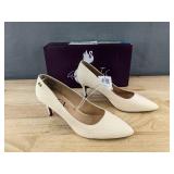 Glamour Joc Marilyn Natural Pumps Size 10 - New