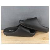 32 Degrees Cool Unisex Cushion Slide Sandals Black Size Small - New