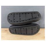 32 Degrees Cool Unisex Cushion Slide Sandals Black Size Small - New