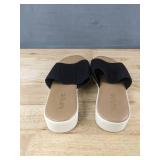 Kensie Ellie Black Slide Sandals US 8 Ladies - New