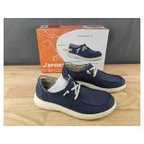 J Sport Ladies Wenden Slip-On Shoes Size 8.5 Navy - New