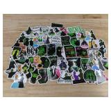 55 Wicked Musical Vinyl Stickers - Brand New