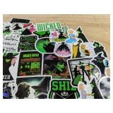 55 Wicked Musical Vinyl Stickers - Brand New