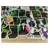 55 Wicked Musical Vinyl Stickers - Brand New