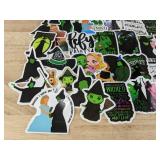 55 Wicked Musical Vinyl Stickers - Brand New