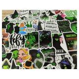 55 Wicked Musical Vinyl Stickers - Brand New