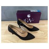 Gloria Vanderbilt Marilyn Black Heels Size 10 - Brand New