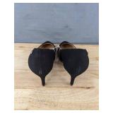 Gloria Vanderbilt Marilyn Black Heels Size 10 - Brand New