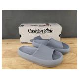 32 Degrees Cool Cushion Slide Blue Slides Size Medium - Brand New