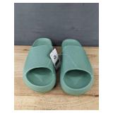 32 Degrees Cool Cushion Slide Sandals Green Size M - Brand New
