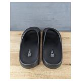 32 Degrees Cool Unisex Cushion Slide Sandals Black Size Large - Brand New