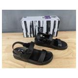 Dolce Vita Argyle Black Sandals Ladies Size 8 - Brand New