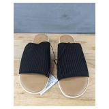 Kensie Ellie Black Slide Sandals US 9 - Brand New