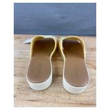Kensie Ellie Yellow Ladies Slide Sandals Size 9 US - New