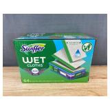 64 Swiffer Wet Cloths Lavender Scent - Brand New