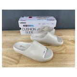 322 Cool Unisex Cushion Slide Sandals White Size M (W7.5-8.5/M5.5-6.5) - Brand New