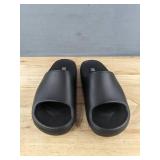 32 Degrees Cool Unisex Cushion Slide Sandals Black Size Medium - Brand New