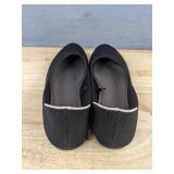 JSPORT Doreen Ladies Black Flats US 7.5