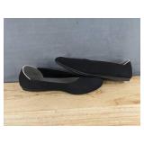 JSPORT Doreen Ladies Black Flats US 7.5