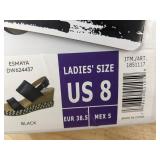 Dolce Vita Esmaya Black Wedge Sandals US 8 - Brand New