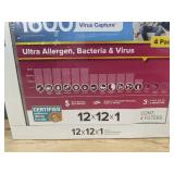 4 3M Filtrete 1600 Ultra Allergen 12x12x1 Air Filters - Brand New
